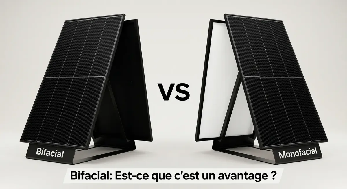Panneau bifacial en Tunisie : dans quels cas ça produit vraiment plus
