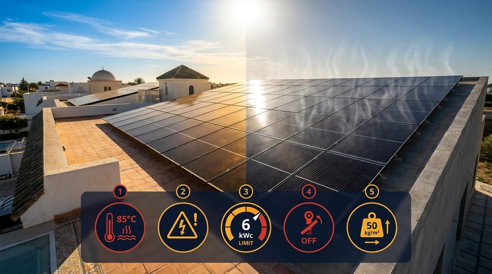 Panneaux solaires en Tunisie : 5 vérités surprenantes (et essentielles) issues du référentiel Technique