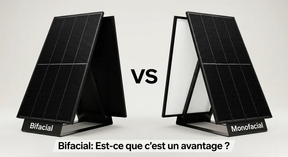 Panneau bifacial en Tunisie : dans quels cas ça produit vraiment plus