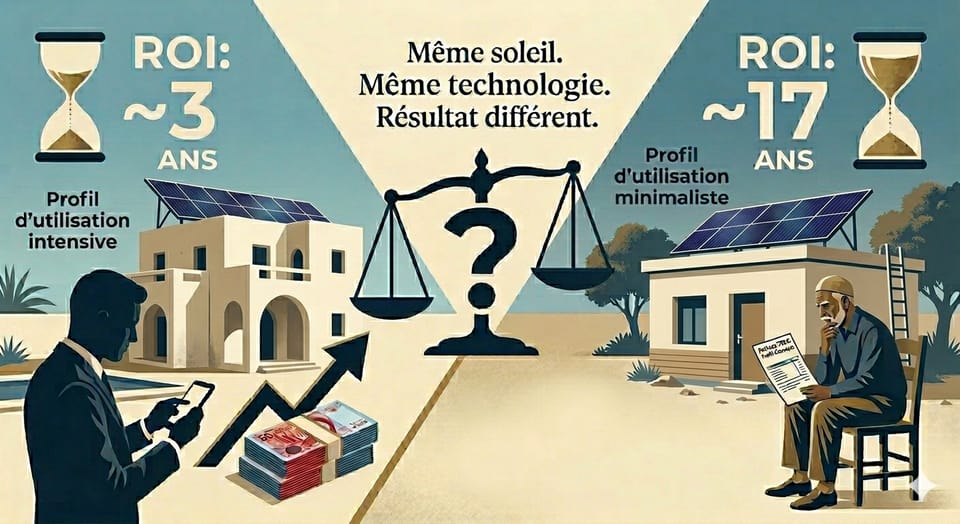 Panneaux solaires en Tunisie : rentables ou pas selon votre facture STEG ?