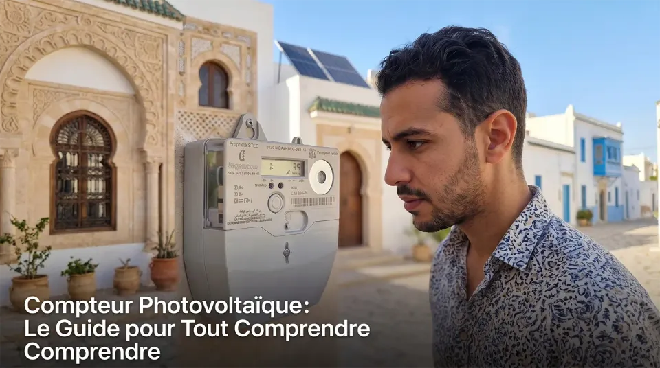 Comment lire un compteur bidirectionnel STEG suite à une installation photovoltaïque
